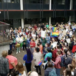 Students at Seattle Pacific University end sit-in, plan to sue over LGBTQ stance